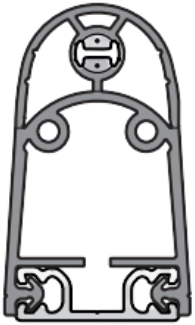 Mayser Aluminum profile C 30 | Aluminium profiel 6 meter