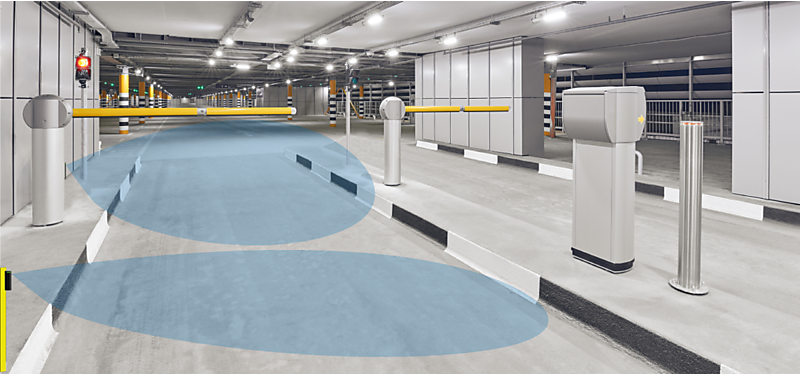 OVS-02GT Voertuigdetectie voor toegangscontrole