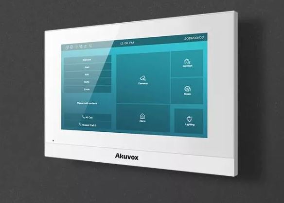 Akuvox IP Indoor Unit (Linux) C313W - Zilver (kopie)