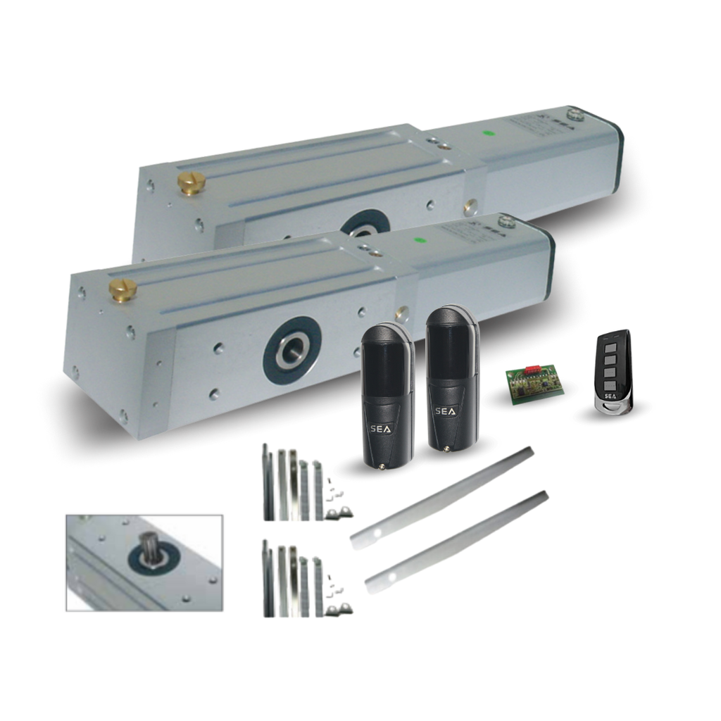 KIT SCUTI SB MALE SHAFT 230V DUBBELE MOTOR