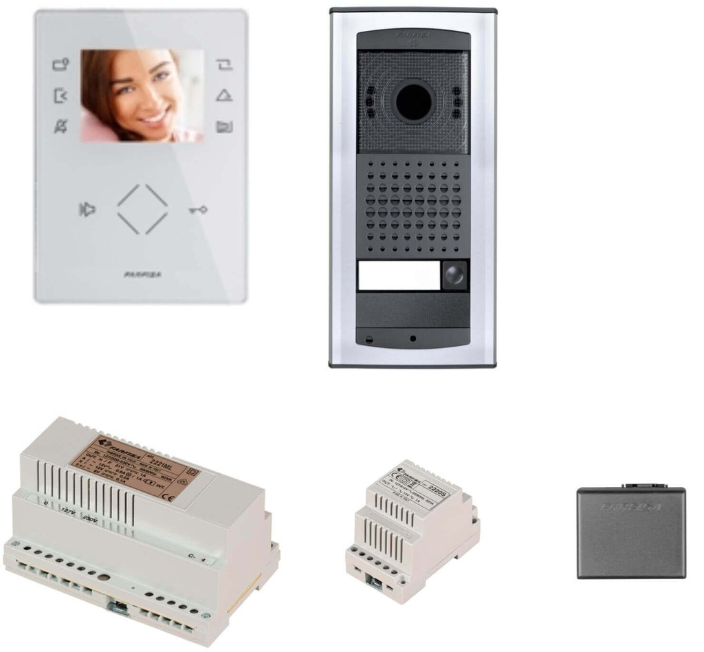 KIT VIDEO-BLANC-MAINS-LIBRE-COULEUR-ZHERO-AGORÀ-DUO