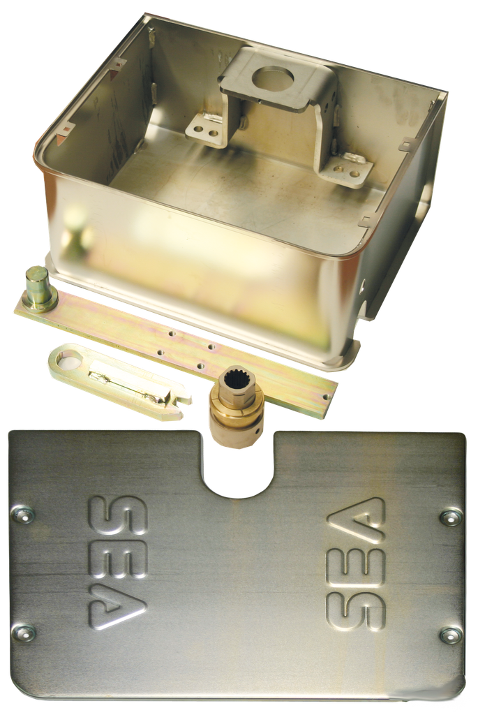 BOXCI BOÎTE EN ACIER INOXYDABLE COMP.400/800 +V