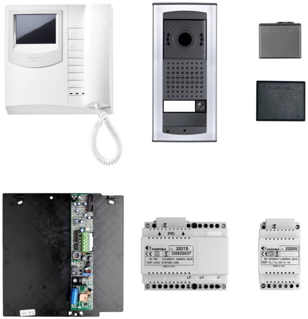 KIT VIDEO-ZWART-WIT-EXHITO-AGORÀ-DUO I Farfisa 