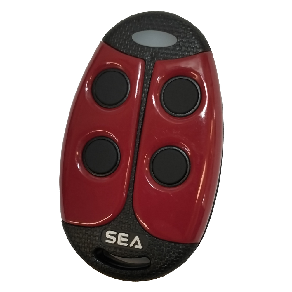Coccinella COPY 433 MHz 4CH Rood - 10 Stuks