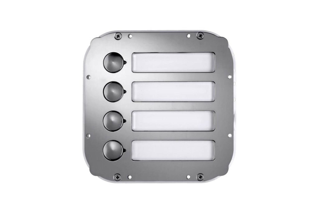 FRONTPLAAT MET ENCODER-4 KN-MATRIX STYLE-DUO I Farfisa