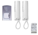 KIT PARLOPHONE-ENCASTREMENT-2 X EXHITO-CLICKIT-RED. ELO