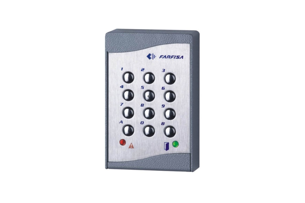 BOÎTIER MÉTALLIQUE AVEC CLAVIER À CODE-12 CODES-2 RELAIS