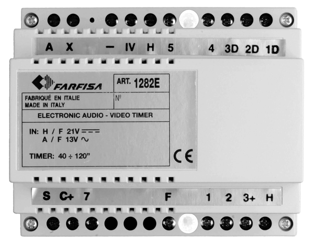 AUDIO EN VIDEO TIJDSMODULE-CONV. ELO I Farfisa