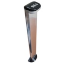 UNIVERSEL COLONNE EN ALUMINIUM 'UNI20' H=1000MM