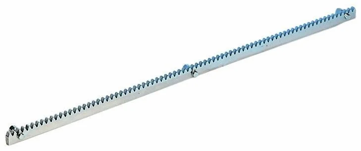 4 M CRÉMAILLÈRE EN ACIER C40, M4 (30x12)-12 AXES ENTRETOISE