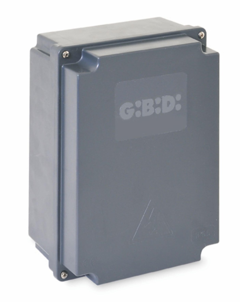 BEHUIZING IP55 VOOR 2 BATTERIJEN, PRINT EN HOUDERS