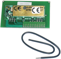 RECEPTEUR A CARTE UNIQ. POUR F12E - 433,920 MHZ.