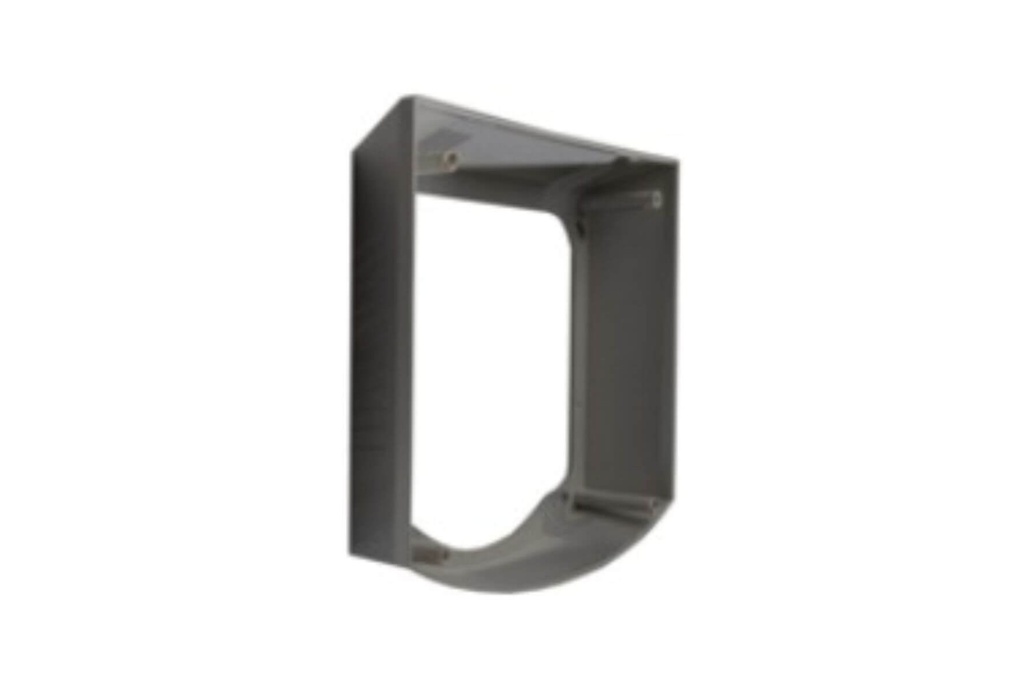 BOÏTIER EN SAILLIE POUR MONITEUR-GRIS-MYLOGIC