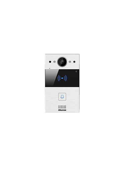 Akuvox R20A Intercom, incl. opbouw set I zilver I SIP
