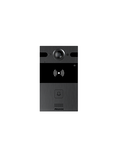 Akuvox R25A Intercom, incl. opbouw set I Zwart 