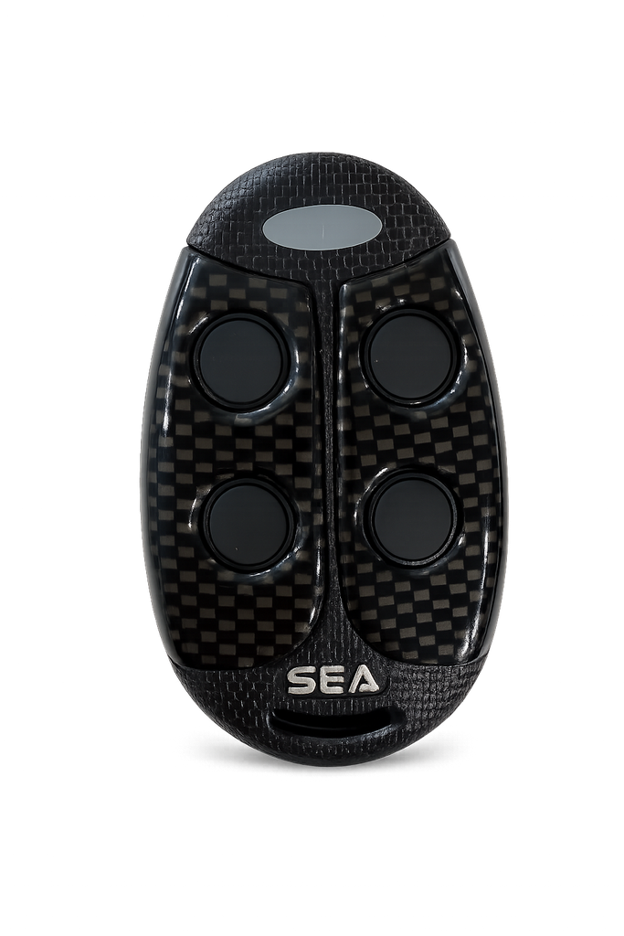 Coccinella Copy 433 MHz 4CH Carbon - 10 stuks 