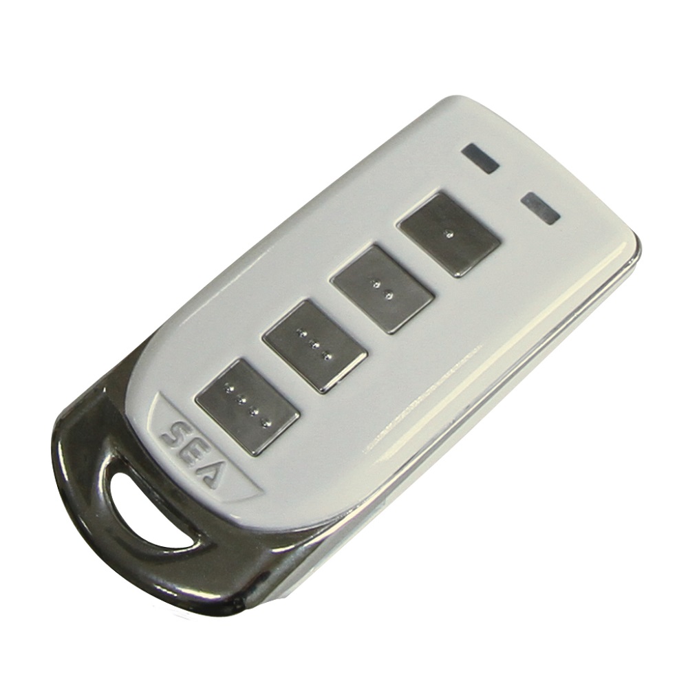 ÉMETTEUR EAGLE-BLANC-FIXE OU ROLLING CODE-4 C-433 MHz