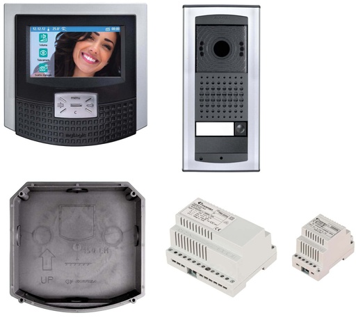 [KIT2262AGC] KIT VIDEO-GRIS-MAINS LIBRES-COULEUR-TOUCH-MYLOGIC-AGORÀ-DUO