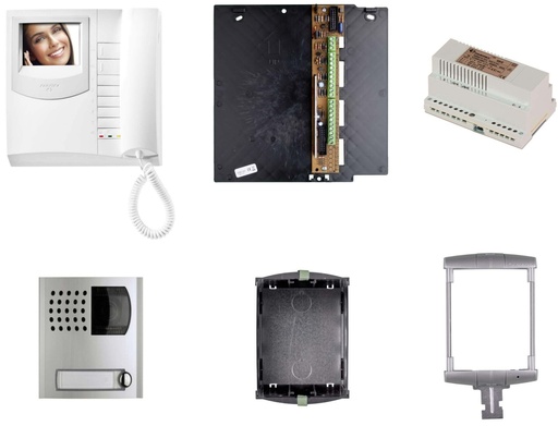 [KIT3160PLC] KIT VIDEO-COULEUR-EXHITO-PROFILO-CONV. ELO