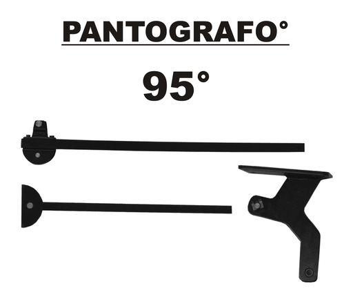 [12710500] BRAS ARTICULE BP 95° BRAC.PANT. HALF TANK