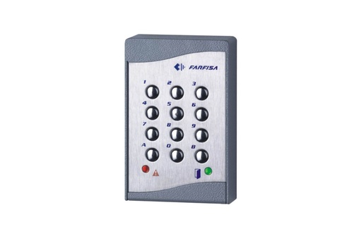 [FC42] BOÎTIER MÉTALLIQUE AVEC CLAVIER À CODE-12 CODES-2 RELAIS