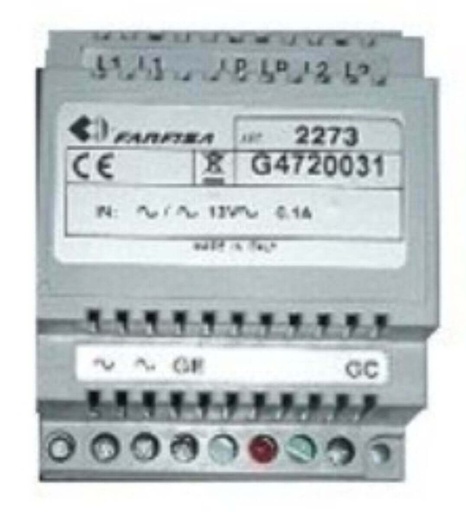 [2273] DIGITAAL OMSCHAKELAAR-DUO I Farfisa