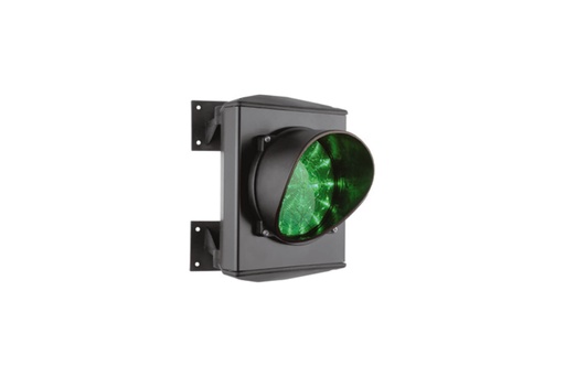 [90057] Groen Verkeerslicht met LED-Ø 125 MM - Hoek 180° Regelbaar - 24V