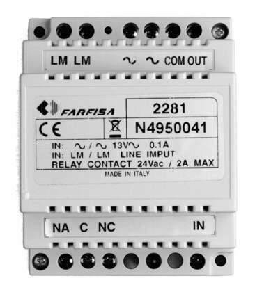 [2281] RELAIS PROGRAMMABLE POUR COMMANDES AUXILIAIRES-DUO