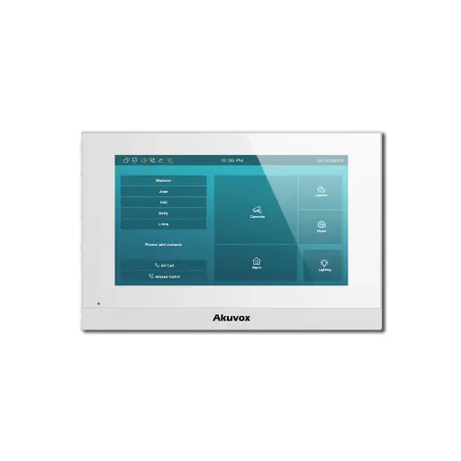 [C313W] Akuvox IP Indoor Unit (Linux) C313W - Zilver