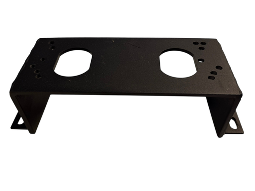 [0025LEPUSIND] Universele Motorsteun / Montage voetplaat voor Lepus Industrial - Draadstangen niet inbegrepen (zwart)