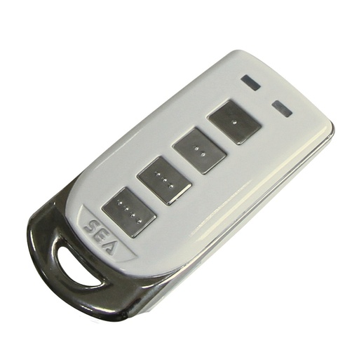 [23110711-1] ÉMETTEUR EAGLE-BLANC-FIXE OU ROLLING CODE-4 C-433 MHz